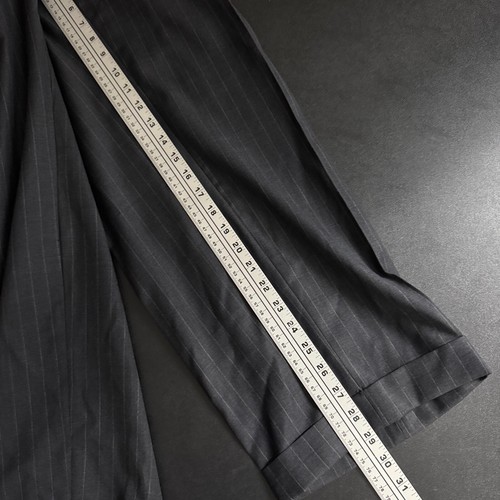 Samuelsohn Men’s Suit - Gray Stripe Jacket 43R & 37W Pants Wool - Picture 8 of 15