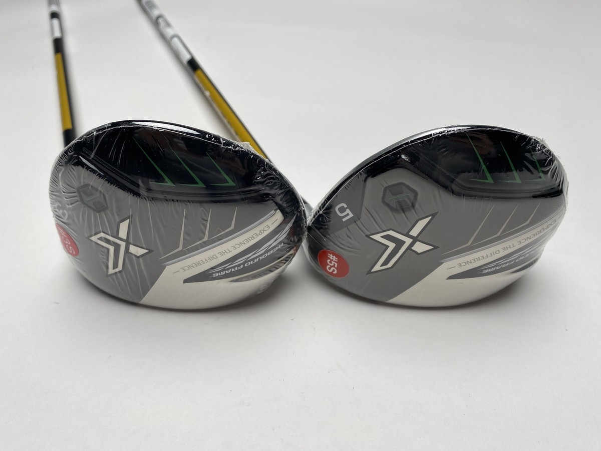 XXIO 2022 X 3 & 5 Fairway Wood Set 15* 18* Miyazaki AX-II Flex