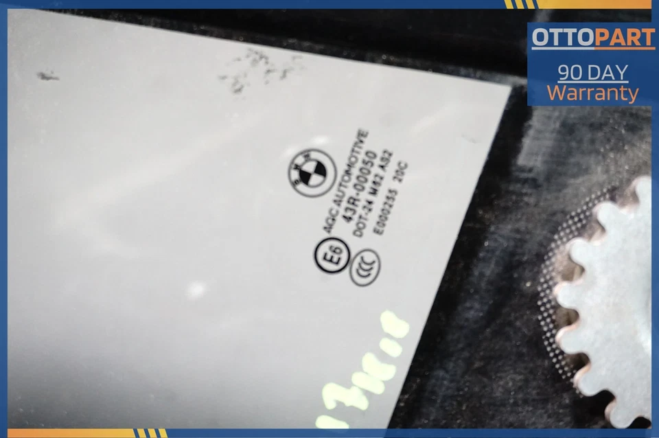 BMW 535i GT 550i GT XDRIVE 2011-2017 cuarto trasero derecho ventana vidrio OEM Foto 3 de 4