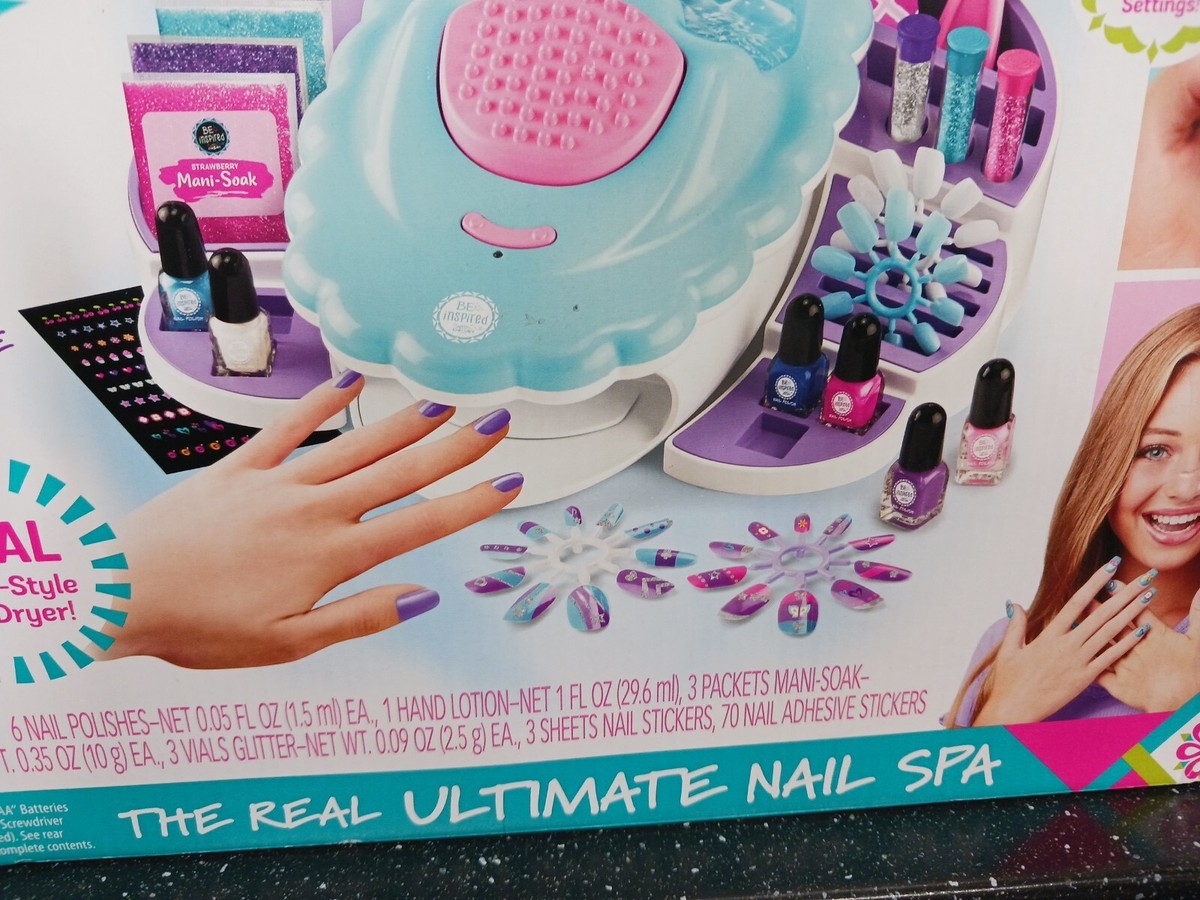 Be Inspired By Cra Z Art All in One Nail Studio Spa For Ages 8 +