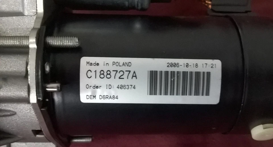 NEW STARTER FITS 1991-2002 SATURN SC, S,L SW, 1.9L - Image 2 of 4