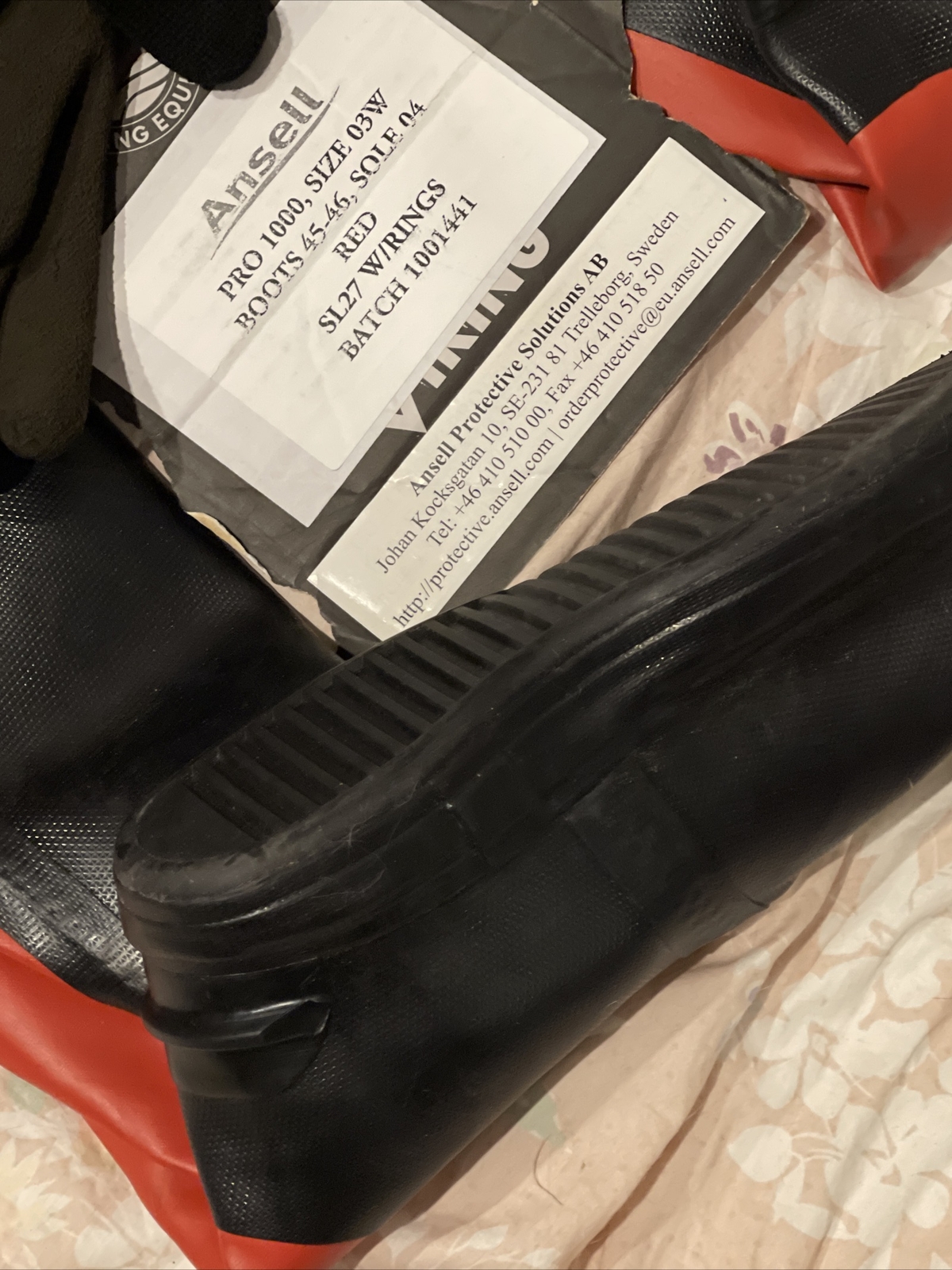 NEW Viking Pro 1000 rubber drysuit Attached Hood New Read XL 3W eBay