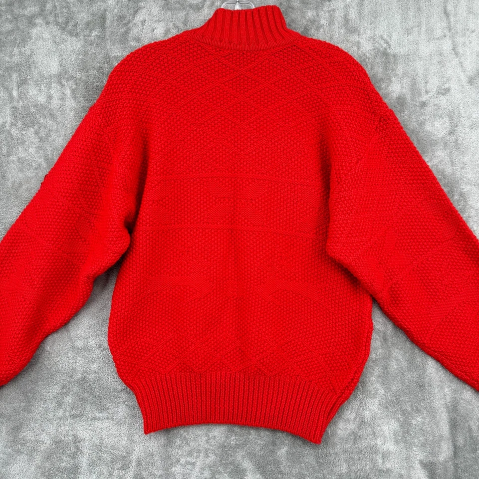 Suéter Demetre Vintage Mujer Lana Mediana Navidad Reno Grueso Tejido Jersey Foto 4 de 4