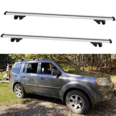 53'' Roof Rack Cross Bar Luggage Cargo Carrier For Honda Pilot with Side Rails