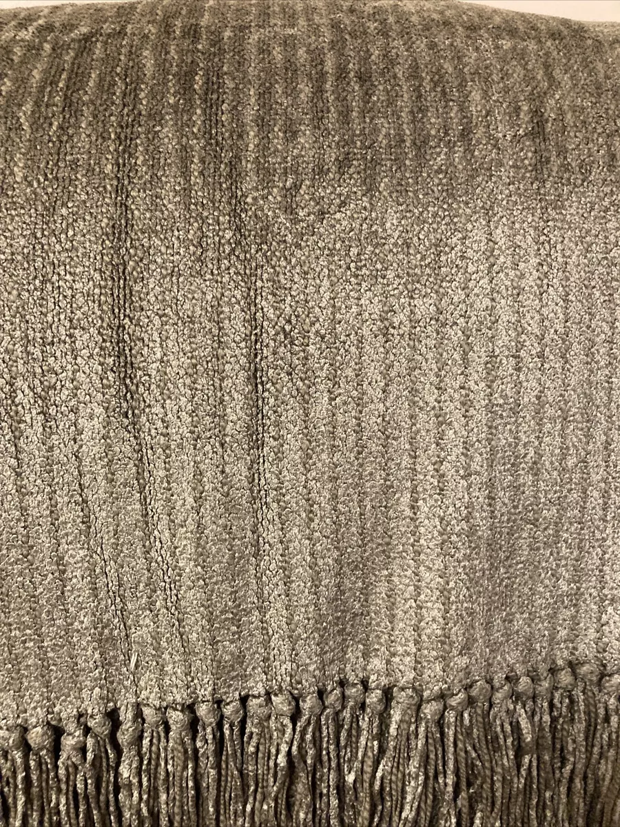 Best chenille throw hot sale