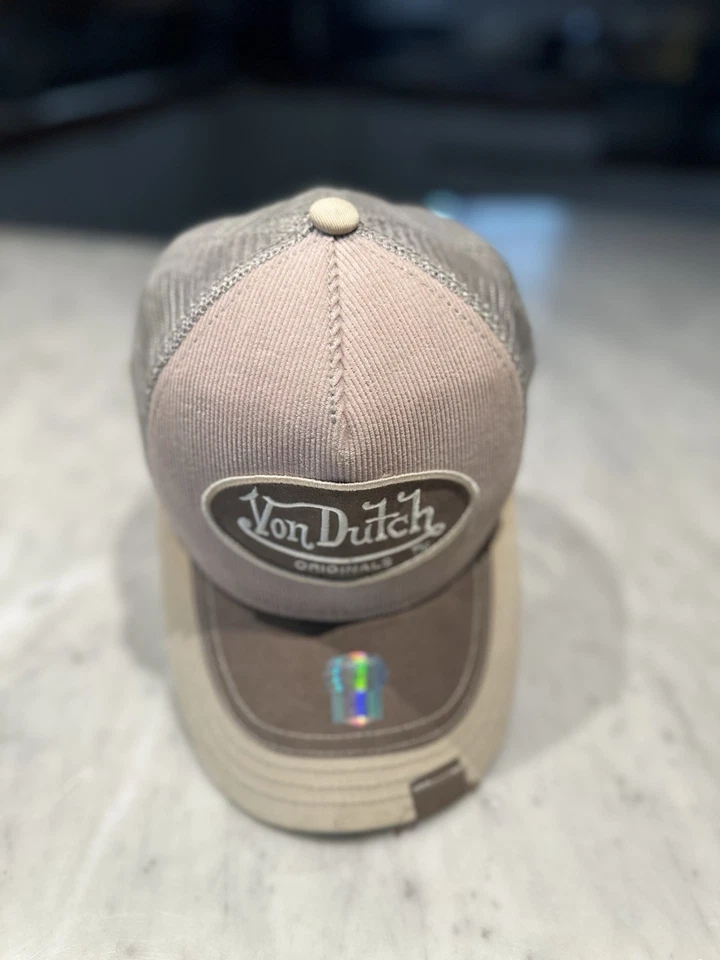 Von Dutch Originals TM Trucker Hat - Sand - 2024 - Imagen 3 de 4