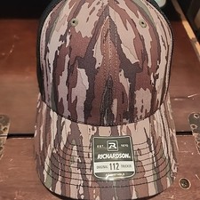 Richardson 112P Camo Trucker Hat Adjustable Snapback Cap