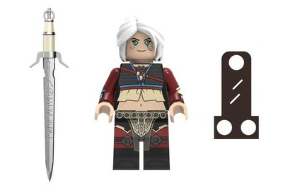 Witcher 3 Ciri Figur im Alternative Outfit