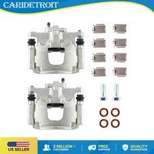 2x Brake Rear Calipers Pair Kit For Jeep Wrangler JK Unlimited 3.6L 2018