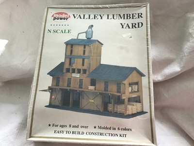MODEL POWER SPUR N (1565) VALLEY LUMBER YARD - VERPACKT - VERSIEGELT