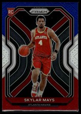 2020-21 Prizm #255 Skylar Mays Red, White and Blue Prizms Rookie