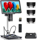 2500X Digital Microscope Gem Diamond Magnifier Jewelry Inspection Magnifying USB
