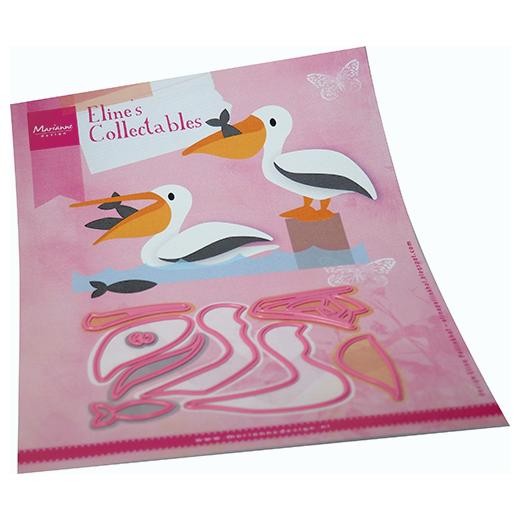 Marianne Design Collectables Cutting Dies - Eline's Pelican COL1496
