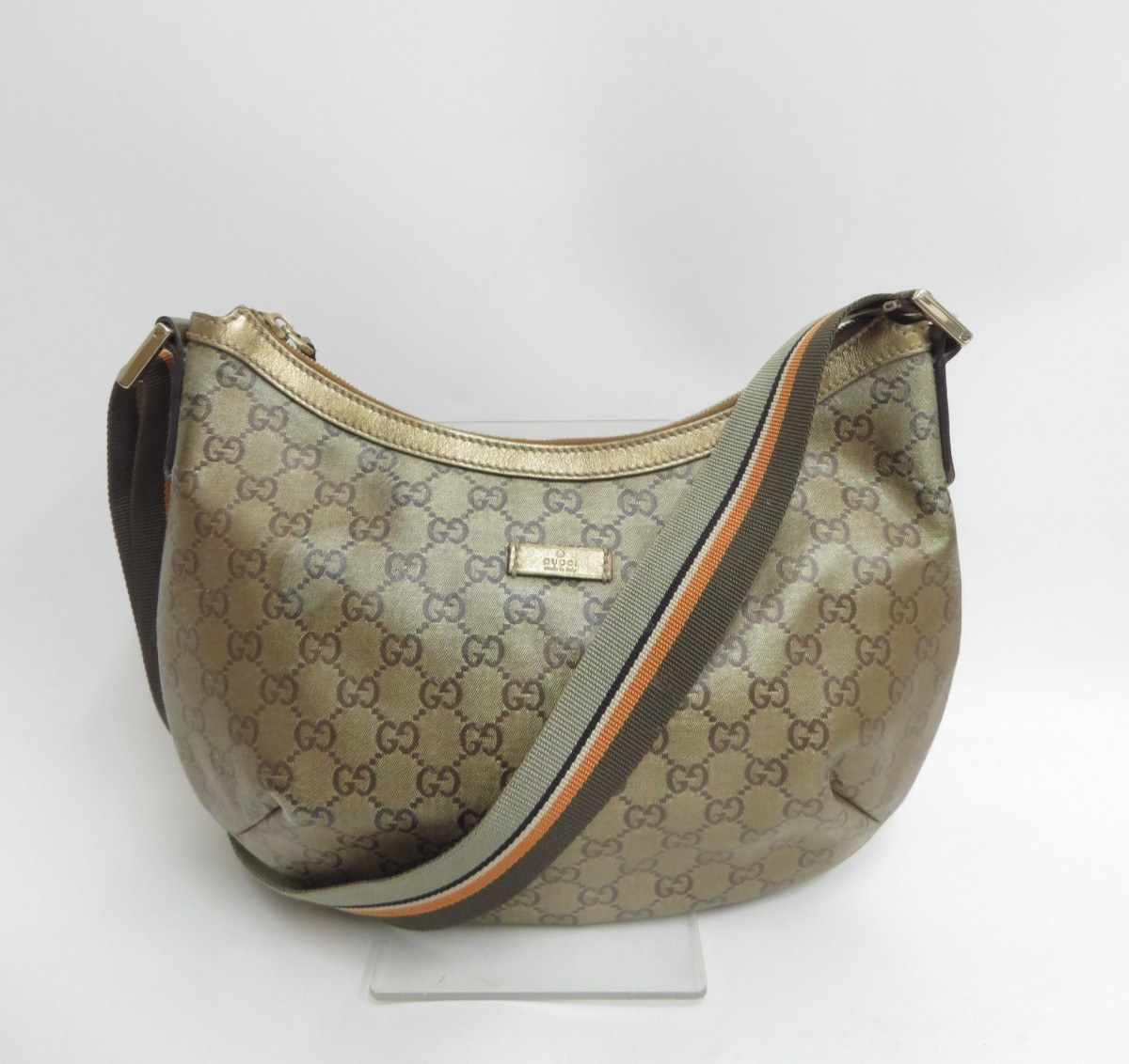 Autentica borsa a mano Gucci Hysteria GG Crystal I#50232