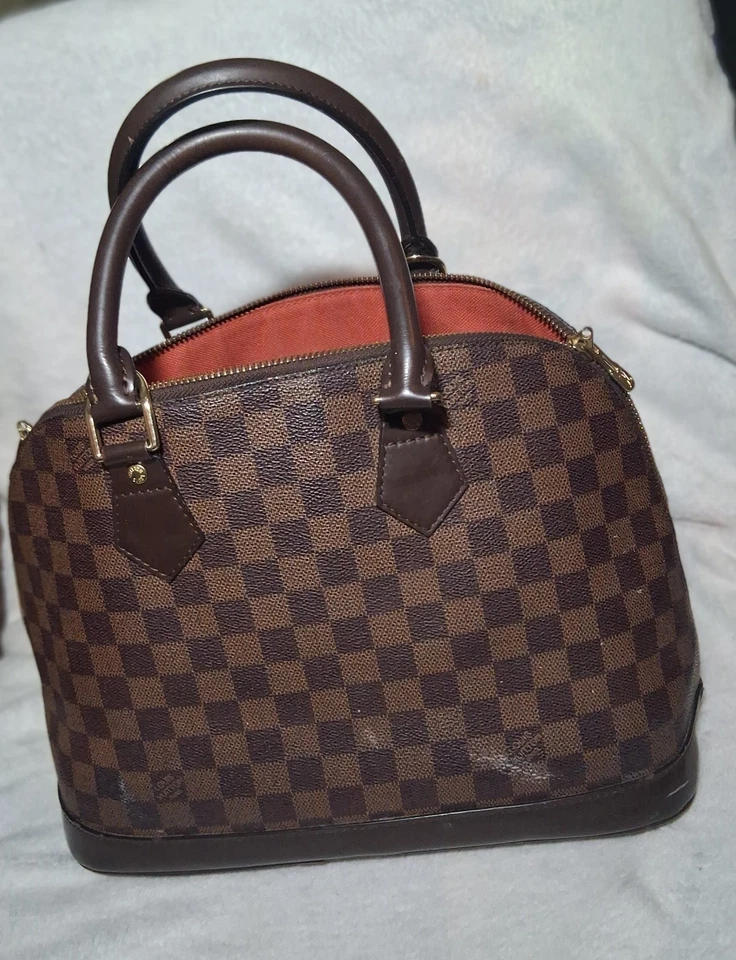 AUTÊNTICA Bolsa Louis Vuitton Damier Level ALMA PM - Imagem 3 de 4