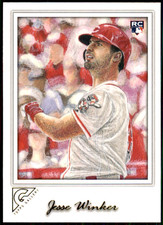 2017 Topps Gallery Jesse Winker Rookie #94 Cincinnati Reds Baseball Card MLB RC. rookie card picture