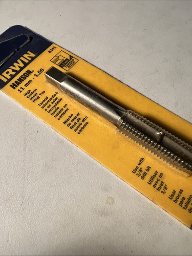 Irwin 8341 Hanson High Carbon Steel metrischer Steckgewindebohrer 11 mm-1,5 mm - Bild 6 von 6