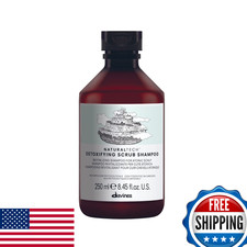 Davines Naturaltech DETOXIFYING Scrub Shampoo Deeply Gently Cleanse Hair Scalp 8