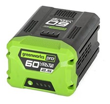 GreenWorks Pro 60 Volt Max 2.5 Ah Hours Rechargeable Li-ion Cordless LB6025