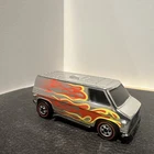 Hot Wheels Redline 1974 SUPER VAN Super Chrome Flames NM Flying Colors