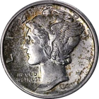 1923-S Mercury Dime Choice AU/BU Great Eye Appeal Nice Strike