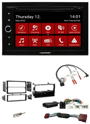 Blaupunkt Lenkrad DVD Bluetooth DAB 2DIN USB Autoradio für Nissan 350Z Roadster - Bild 1 von 4