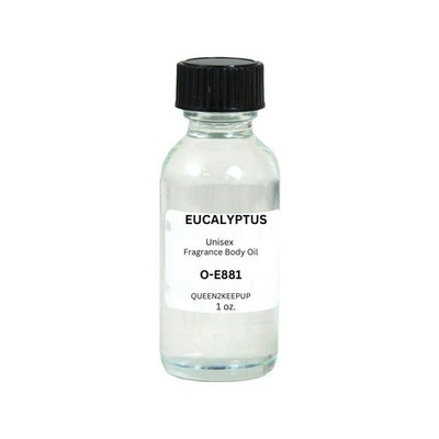 Eucalyptus (Unisex) Body Oil 1 oz Fragrance Similar All Natural Scent