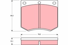 Disque de frein Ford CONSUL