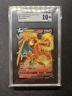 Pokémon 2022 Brilliant Stars Charizard V 017/172 Ultra Rare Holo SGC 10