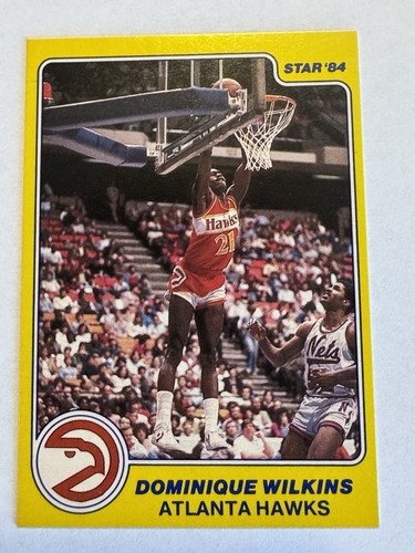 Dominique Wilkins #8 1983 Star All Rookies card