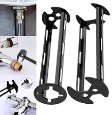 Multifunctional Sink Wrench Set, 2-Pack Basin and Faucet Wrench Tool with Fou.