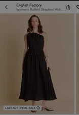 English Factory dress - brand new