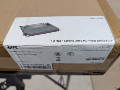 FS.com 1U Rack Mount Ultra HD Fiber Enclosure FHX-1UFSP