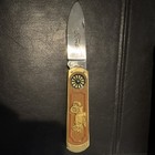 Ford Model T Gold/Red/Black Pocketknife 1-Blade Stainless Clip Slipjoint — photo 2