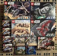 LEGO Star Wars LOT of 13 Sarlacc Pit, TIE Bom...