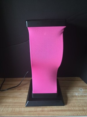 MORPH LAMP II Motion Pink Black Light Y2K Undulating Psychedelic 16'' Vintage HTF