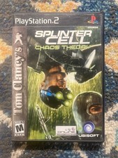 Tom Clancy's Splinter Cell: Chaos Theory (Sony PlayStation 2, PS2) CIB W/ Manual