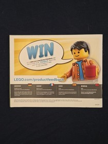 LEGO Minecraft Set 21114 The Farm Instruction Booklet Only