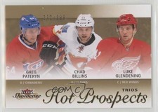 2013 Fleer Showcase Hot Prospects Trios /399 Chad Billins Greg Pateryn #113 2a8