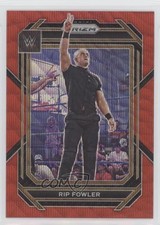 2023 Panini Prizm WWE Ruby Wave Prizm Rip Fowler #164 0y59