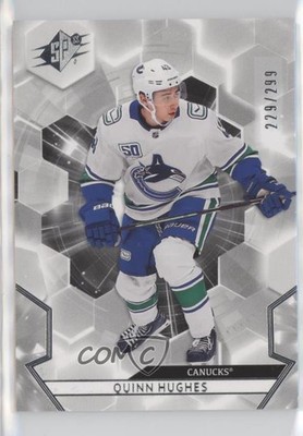 2020-21 SPx 229/299 Quinn Hughes #43 0b3