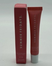 Summer Fridays PINK SUGAR Lip Butter Balm 0.5oz/15g NEW IN BOX