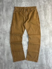 Vintage Dickies Canvas Workwear Carpenter Pants Size 33 Beige
