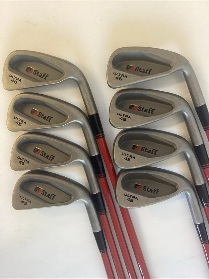 Wilson Staff Ultra 45 Iron Set 3-PW With Firestick 2.8 Stiff Graphite Shafts NEW - Image 3 of 4