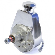 March Performance P304 Tuff Stuff 6176a Chrome Saginaw Power Steering Pump March Performance P304 Tuff Stuff 6176a Chrome Saginaw Power Steering Pump