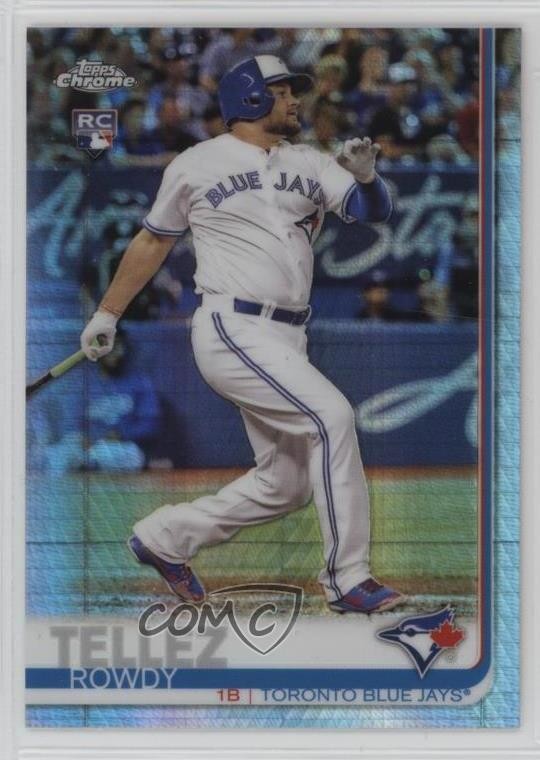 2019 Topps Chrome Prism Refractor Rowdy Tellez #2 13c1