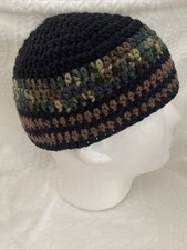 Adult Handmade Crochet Skull Cap Kufi