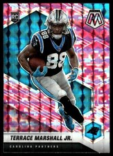 Terrace Marshall Jr. 2021 Panini Mosaic #318 Panthers Insert ? SEE SCAN!
