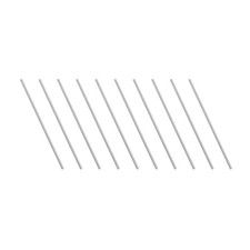 20PCS 2mm x 100mm Round Metal Rods Lathe Bar Stock High Speed Steel