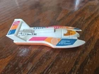 Vintage Hot Wheels Mattel 1995 White Oceanics Hydroplane Vehicle Car Scale: 1/64